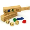 Jeu du 421 : Coffret en bois - JeuJura
