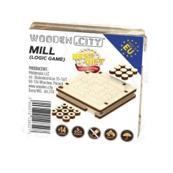 Jeu du moulin : Mill - Wooden City