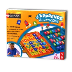 Jeu éducatif : J'apprends à compter - Nathan
