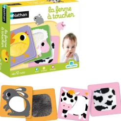 Jeu éducatif : La ferme à toucher - Nathan