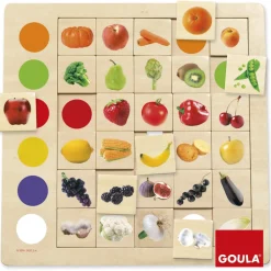 Jeu éducatif Association couleurs-fruits - Goula