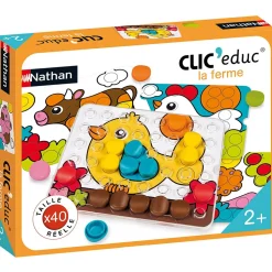 Jeu éducatif Clic Educ : La Ferme - Nathan