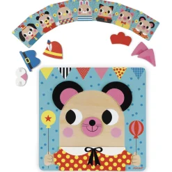 Jeu éducatif magnétique en bois - Janod