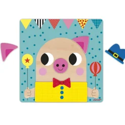 Jeu éducatif magnétique en bois - Janod