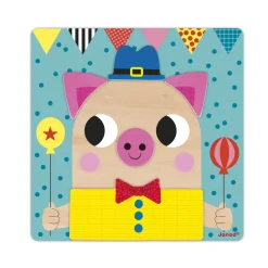 Jeu éducatif magnétique en bois - Janod