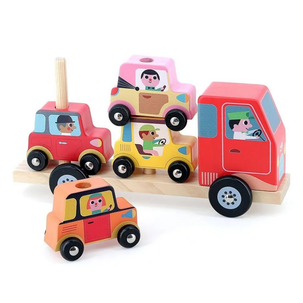 Jeu d’éveil : Empil’auto City - Vilac