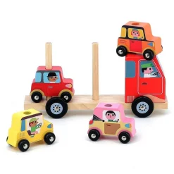 Jeu d’éveil : Empil’auto City - Vilac