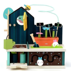 Jeu d’éveil en bois : Jardin multi-activités - Vilac