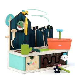 Jeu d’éveil en bois : Jardin multi-activités - Vilac