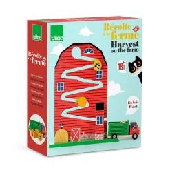 Jeu d'éveil en bois, Récolte à la ferme - Vilac