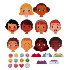 Jeu Magnétique des émotions - Janod