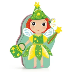 Jeu magnétique en bois : Inzebox Belissimo - Djeco