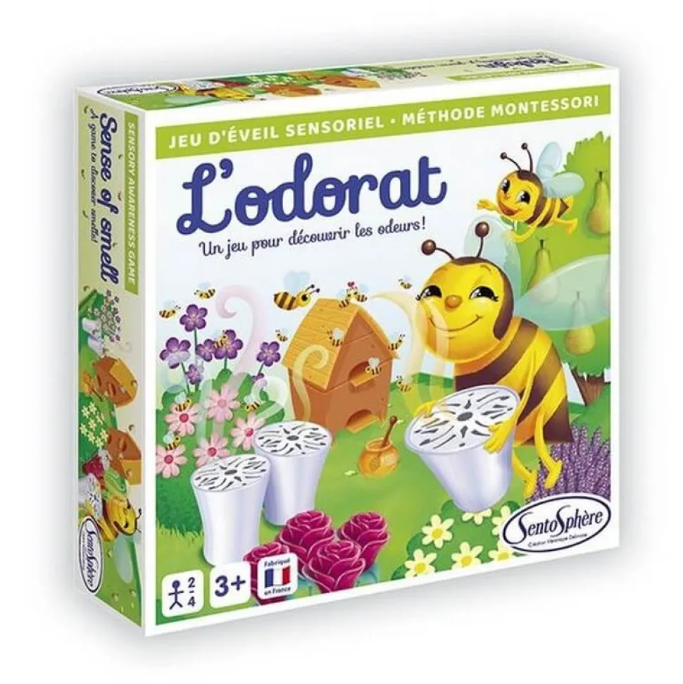 Jeu sensoriel : L'odorat, méthode montessori - Sentosphère