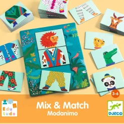 JEUX EDUCATIFS - COOL SCHOOL : Mix & Match Modanimo - Djeco