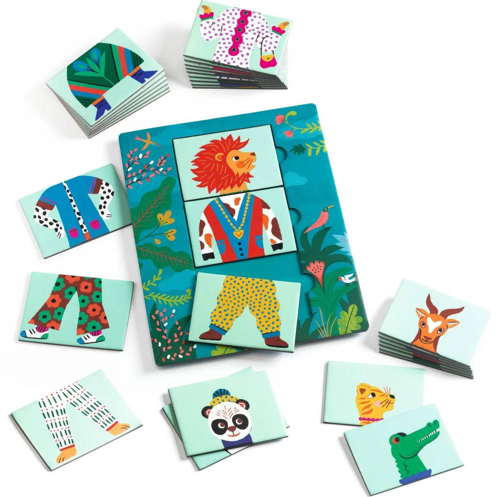 JEUX EDUCATIFS - COOL SCHOOL : Mix & Match Modanimo - Djeco