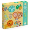 JEUX EDUCATIFS - MÉMOS, LOTOS, DOMINOS : Animaux sauvages - 5 JEUX - Djeco