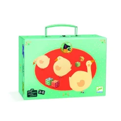 Jeux de l'oie et des petits chevaux : Ludo and Co Junior - Djeco