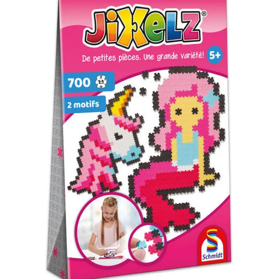 Jixelz : Licorne et Sirène - Schmidt