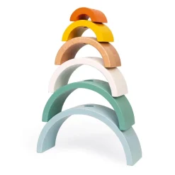 Jouet à tirer : Tortue arc-en-ciel sweet coco à promener - Janod