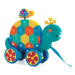 jouet à tirer en bois : Gaspard - Djeco