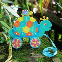 jouet à tirer en bois : Gaspard - Djeco