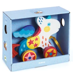 jouet à tirer en bois : Vadim - Djeco