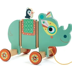 jouet à tirer en bois : Vilma - Djeco