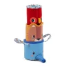 JOUET DE BAIN - SET DE 3 GOBELETS EMPILABLES - JACK LE LION - Lilliputiens