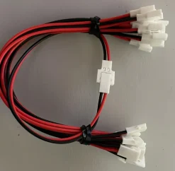 JST Rallonge mâle femelle avec fil 150mm (10 pièces) - BGD