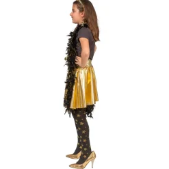 Jupe disco lamée or - Fille - RueDeLaFete
