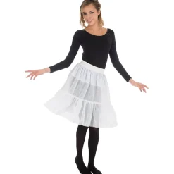 Jupon long adulte Blanc - RueDeLaFete