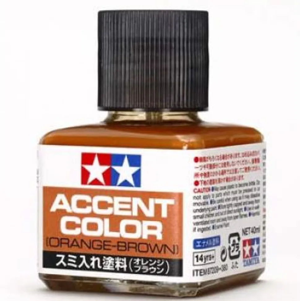 Jus Enamel Orange/Brun 40ml - Tamiya