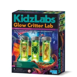 Kidzlabs: LABORATOIRE DES CRÉATURES LUMINEUSES - 4M