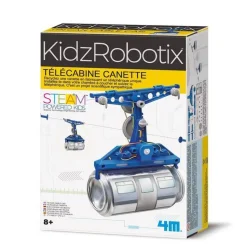 KIDZROBOTIX: TÉLÉCABINE CANETTE - 4M