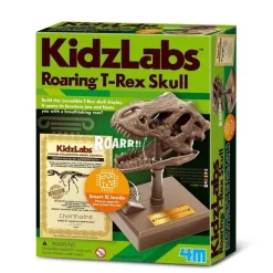 KIDZROBOTIX: CRÂNE DE T-REX RUGISSANT - 4M