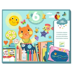 Kit activitées créatives : Le chat et ses amis - Djeco