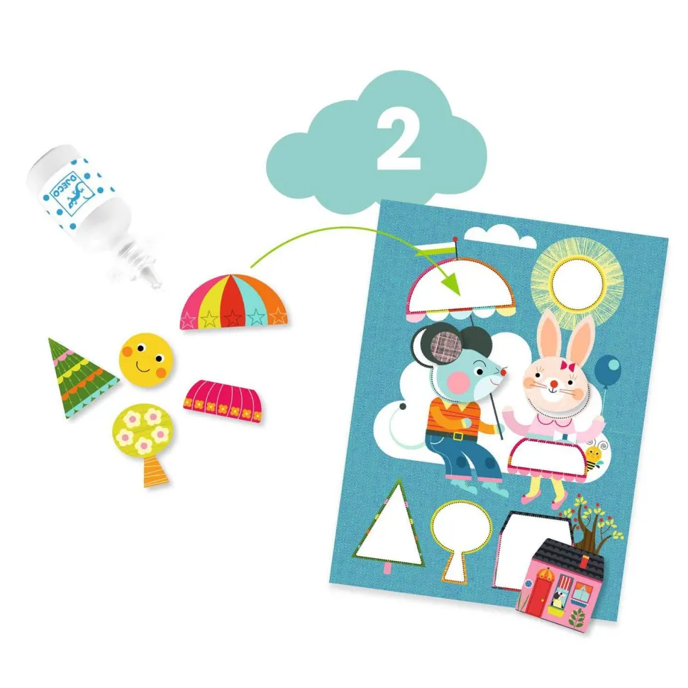 Kit activitées créatives : Le chat et ses amis - Djeco