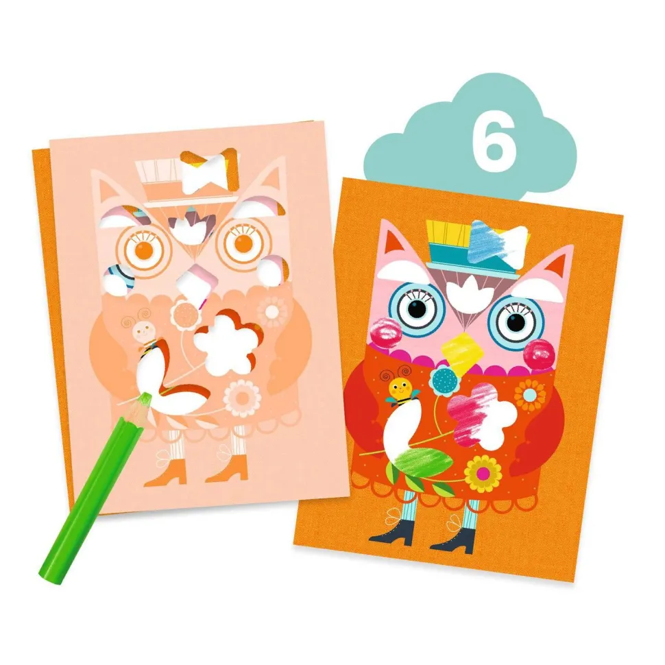 Kit activitées créatives : Le chat et ses amis - Djeco