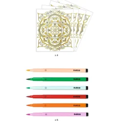 Kit Artistic Color : Flore - Djeco