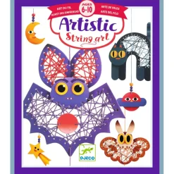 Kit artistique : Art du fil : La Nuit - Djeco