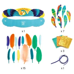 Kit coiffe à créer : Rio - Djeco