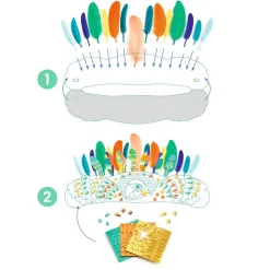 Kit coiffe à créer : Rio - Djeco