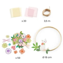 Kit couronne décorative à créer : Dalia - Djeco