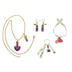 Kit créatif : 4 Bijoux Fioles De Fées A Créer - Janod