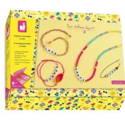 Kit créatif : 4 bijoux messages à créer - Janod