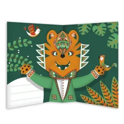 Kit créatif : 6 Cartes Pop-Up Animaux A Créer - Janod