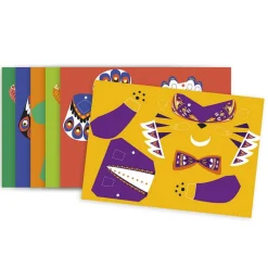 Kit créatif : 6 Cartes Pop-Up Animaux A Créer - Janod