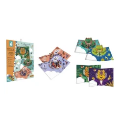 Kit créatif : 6 Cartes Pop-Up Animaux A Créer - Janod
