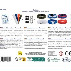 Kit créatif : Bracelets Marins - Paracorde - Sentosphère
