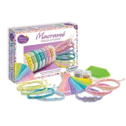 Kit créatif : Macramé - Perles et Fleurs - Sentosphère